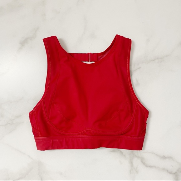 Fabletics Red Sports Bra